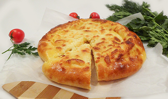 Megrelian khachapuri