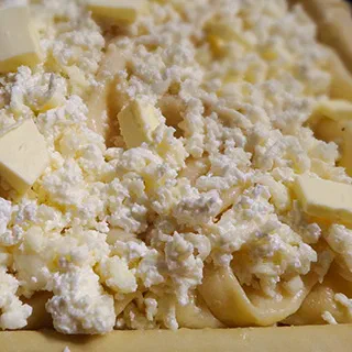 Ачма (Georgian Cheese Puff Pie – Achma)