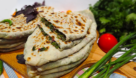Armenian Bread with Herbs