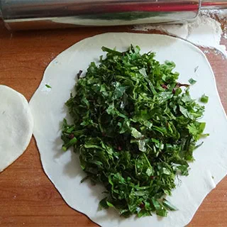 Армянский хлеб с зеленью – Женгялов хац (Armenian Bread with Herbs)