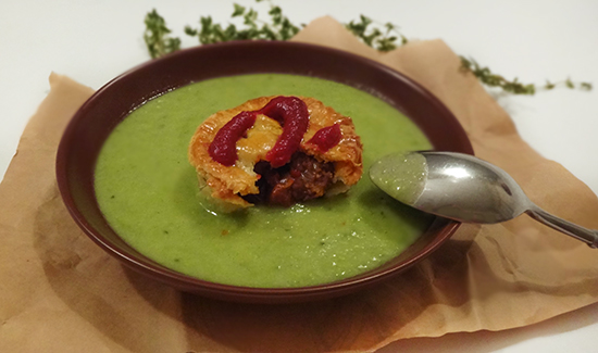 Австралийский плавающий пирог - Поплавок (Aussie Pie Floater)