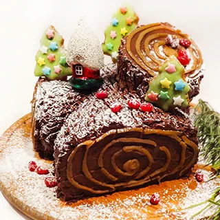 Буш дё Ноэль – рождественское полено (Buche de Noel)