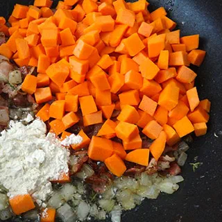 Чаудер с тыквой и треской (Chowder with Pumpkin and Cod)