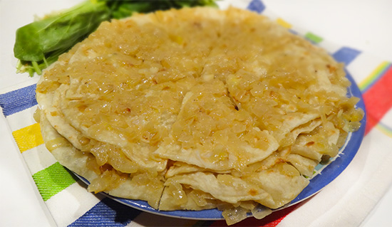 Чепалгаш с луком (Chechen )
