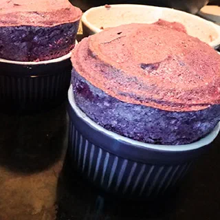 Черничное суфле (Blueberry Souffle)