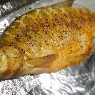 Донской лещ в сметане жареный (Don Bream Roasted in Sour Cream)