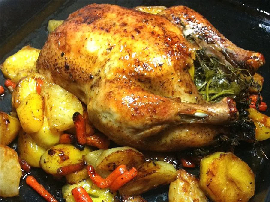 Фантастическая курица с лимонами (Chicken with Lemon)