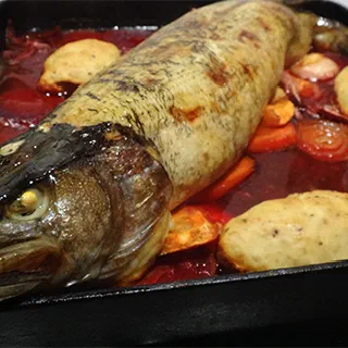 Гефилте фиш – фаршированная рыба (Gefilte Fish)