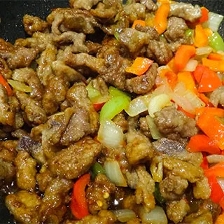 Говядина по-пекински – «Панда экспресс» (Panda Beijing Beef)