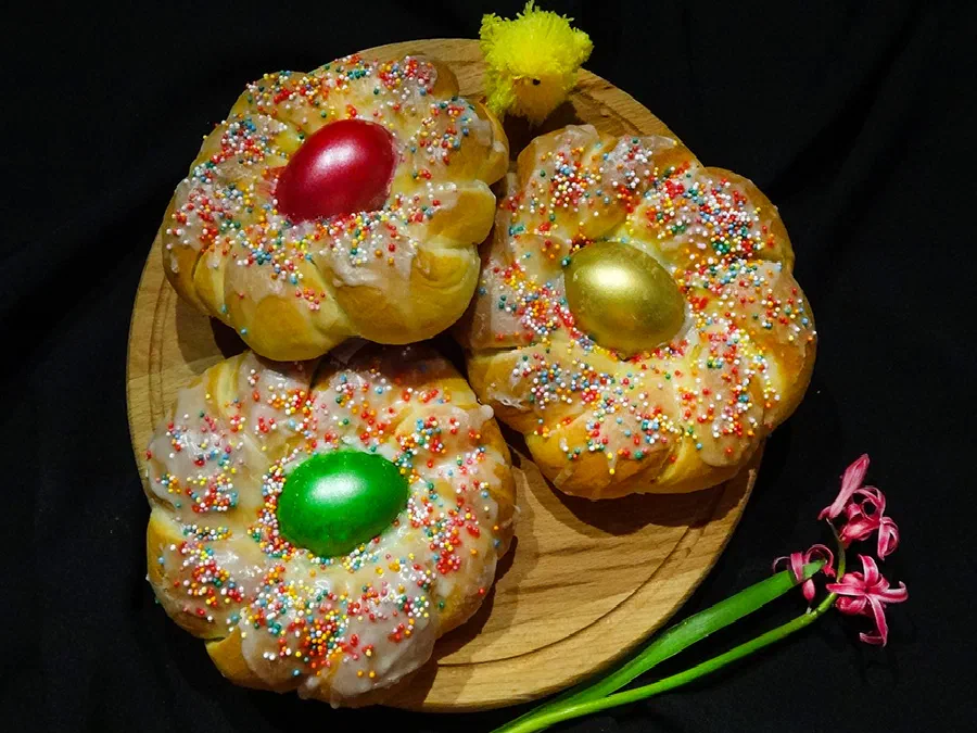 Итальянский пасхальный хлеб – Пане ди Паскуа (Italian Easter Bread – Pane di Pasqua)