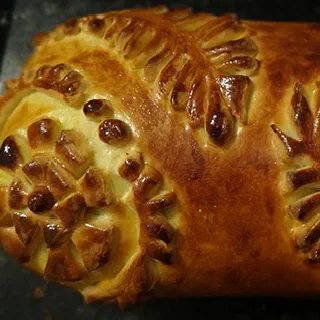 Кулебяка с капустой (Russian Cabbage Pie «Coulibiac»)