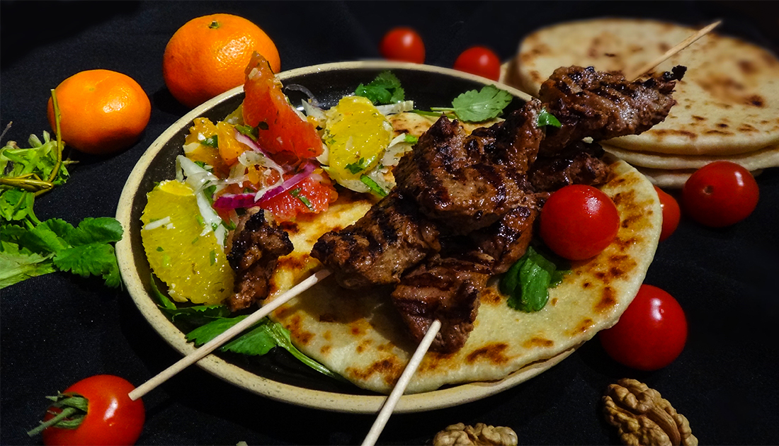 Moroccan Spiced Grilled Kebabs