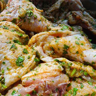 Марокканский тажин с солеными лимонами и оливками (Moroccan Chicken, Salted Lemon and Olives)