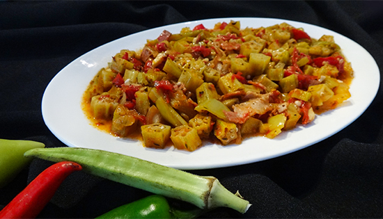 Louisiana Smothered Okra