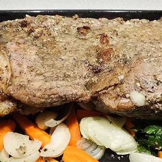 Октоберфест: швайнебратен и капуста (Oktoberfest: Schweinebraten, Krautsalat)