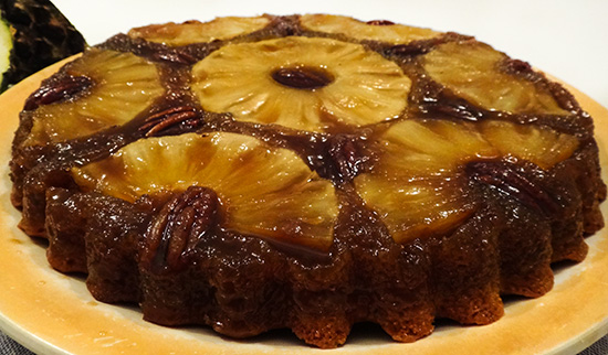 Bourbon Pineapple Cake