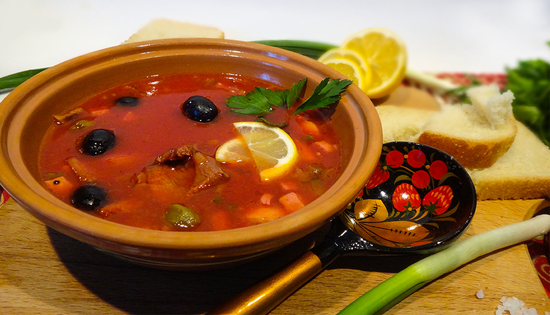 Солянка мясная домашний рецепт