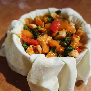 Султан кебаб с курицей (Tavuklu Sultan Kebabi)