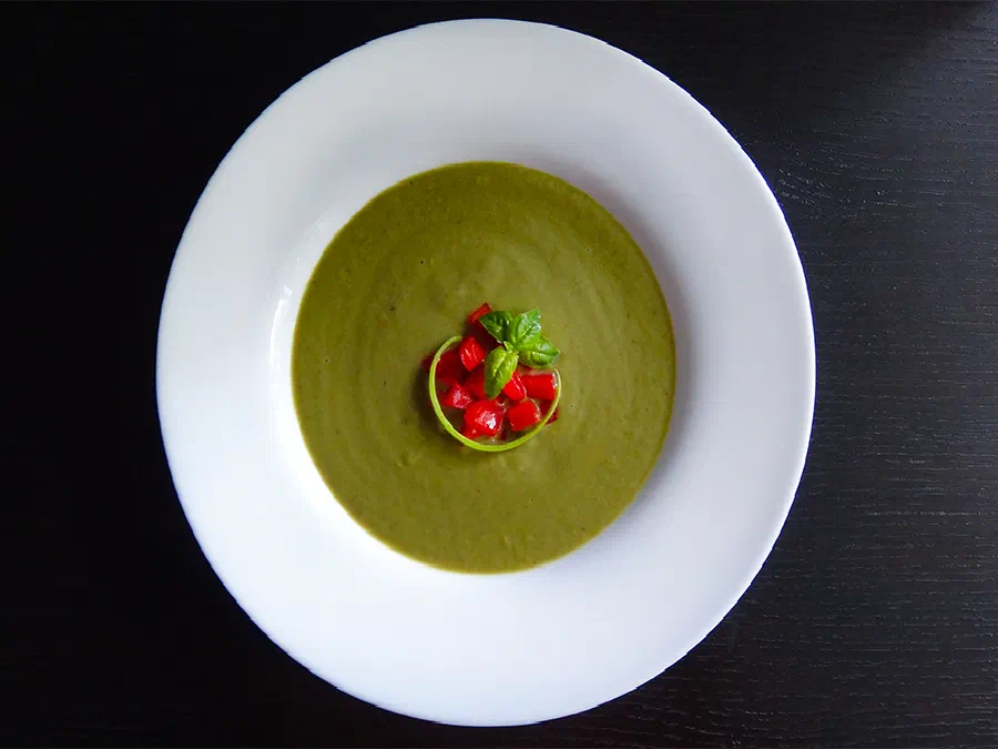 Суп из авокадо с цуккини (Zucchini Avocado Soup)