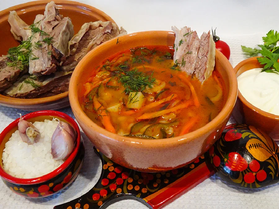 Суп «Рассольник» (Russian Soup «Rassolnik»)