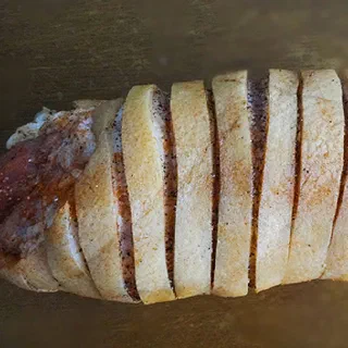 Свиная грудинка с фаршированными яблоками и луком (Pork Belly with Stuffed Apples and Onions)