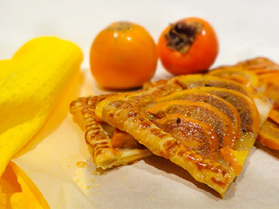Тарт с хурмой (Persimmon Tart)