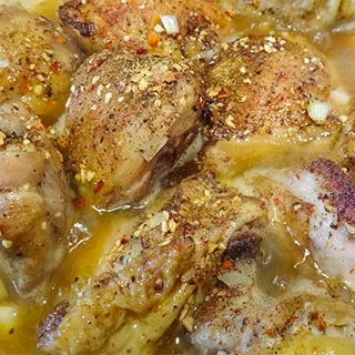 Тажин с курицей, тыквой и клюквой (Pumpkin and Сranberry Chicken Tagine)
