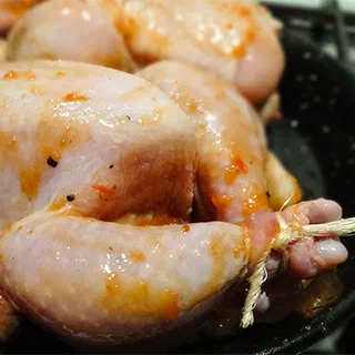 Цыплята корнишоны в сливовой глазировке (Cornish Hen in Plum Glaze)