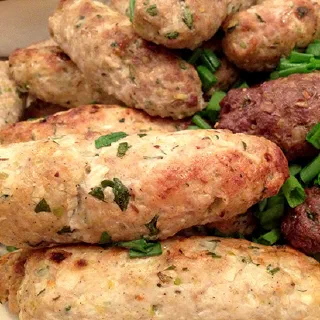 Турецкие кебабы из рубленого мяса