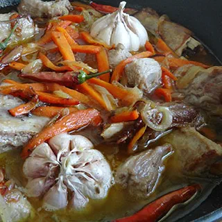 Угра палов – плов с яичной лапшой (Noodles Pilaf «Ugra»)