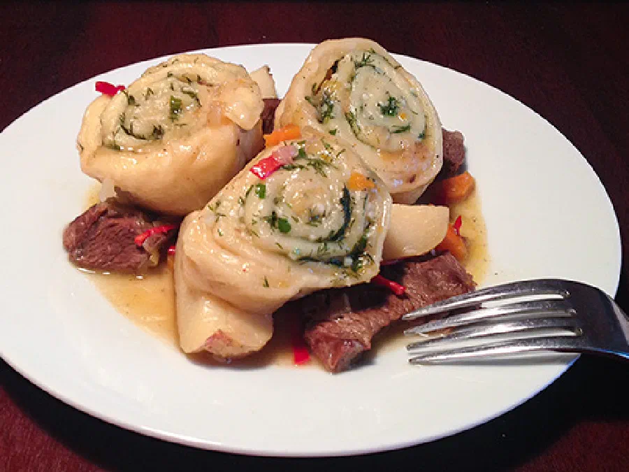 Украинские нудли (Halusky)