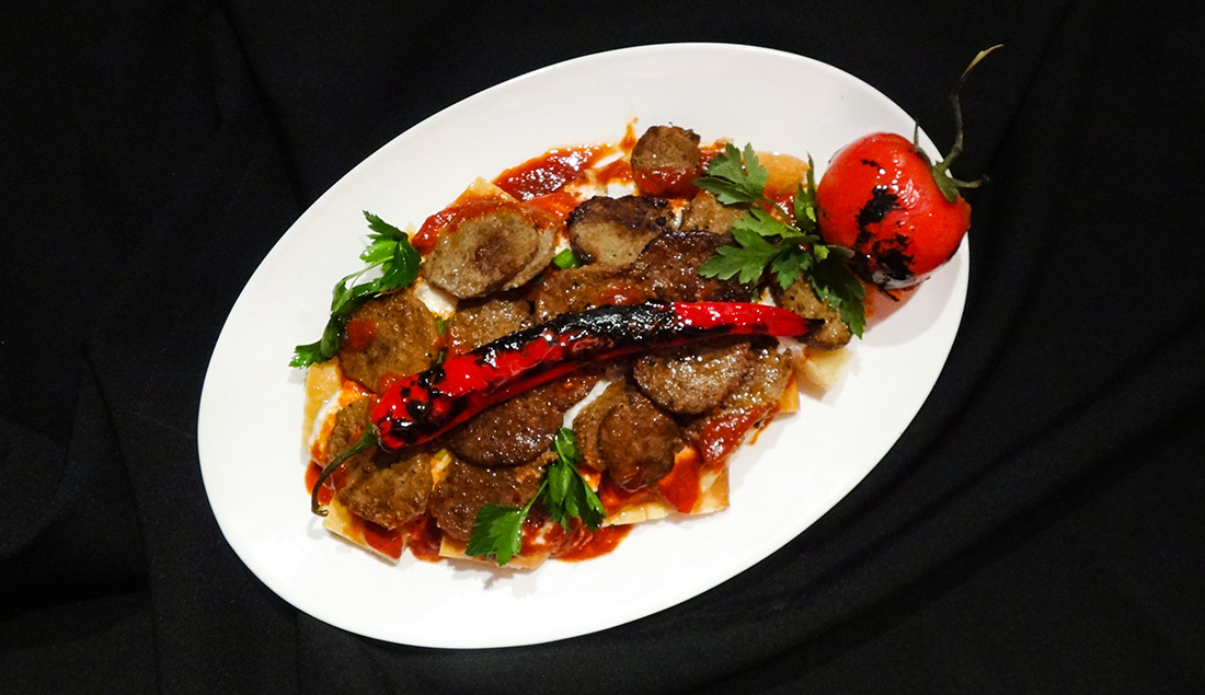 Усулу Искандер кебаб из рубленого мяса