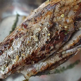 Запеченная говяжья рулька (Roast Beef Shank)