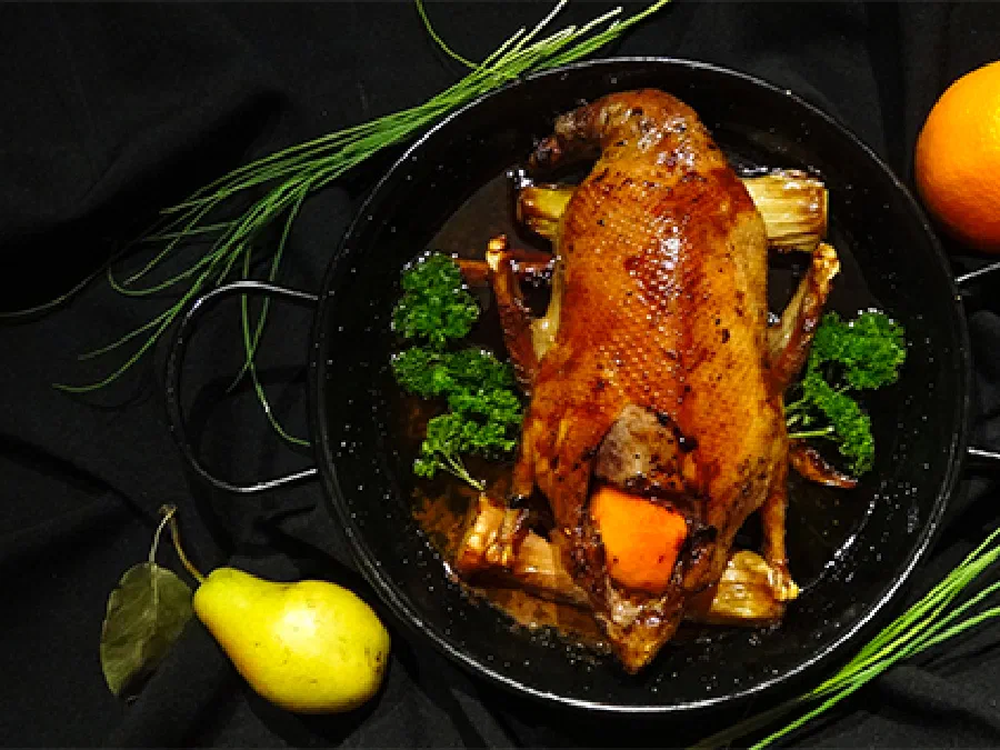 Жареная дикая утка – дичь (Roasted Wild Duck)