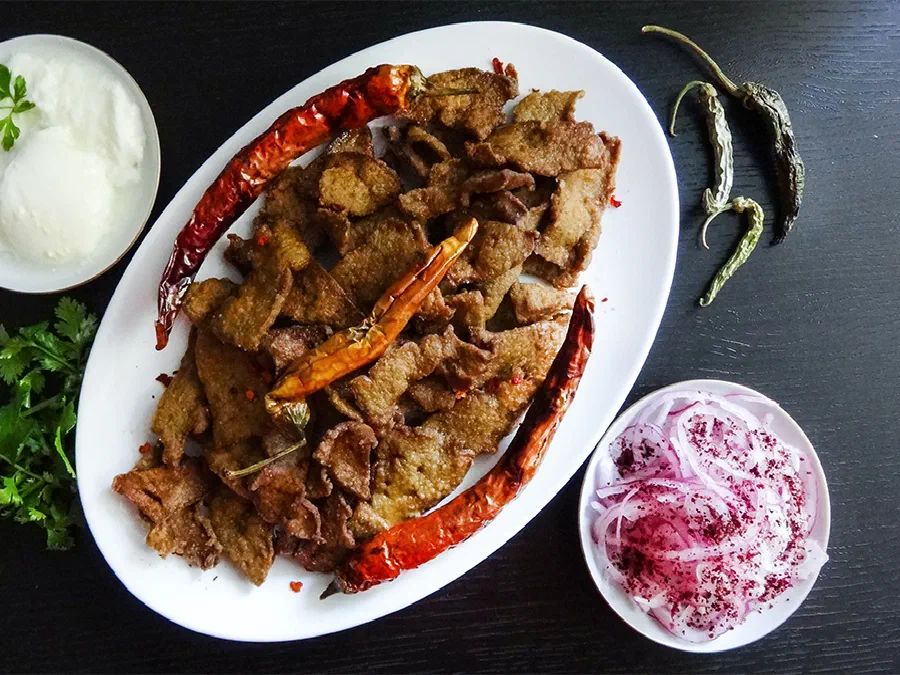 Жареная печень из Эдирне (Edirne Cigeri)