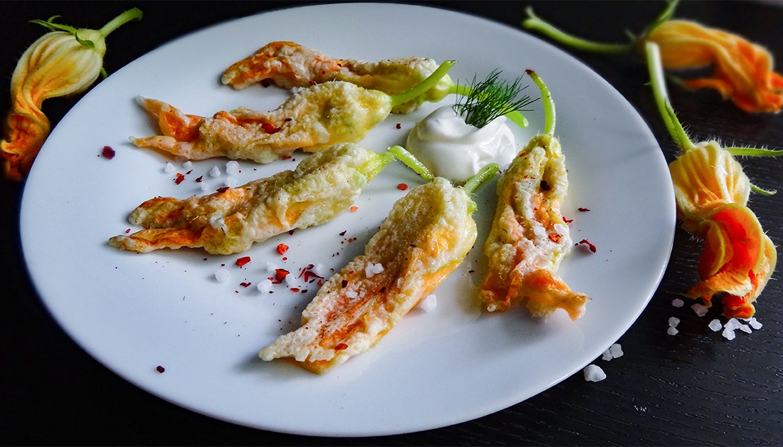 Fried Zucchini Flowers