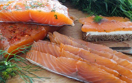 Малосольный лосось (Salted Salmon)