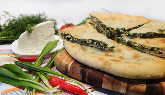 Давонджын – осетинский пирог с черемшой (Ossetian Pies)