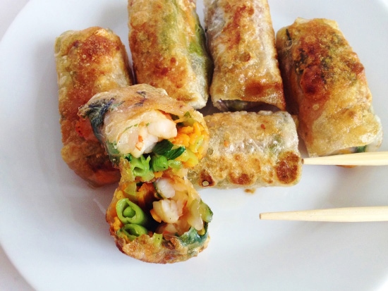 Спринг роллы (shrimp spring rolls)